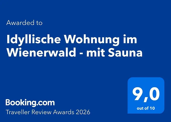דירה Idyllische Im Wienerwald - Mit Sauna וינה